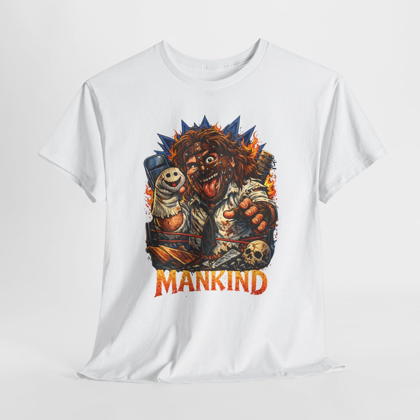 Retro "Mankind" Graphic Tee