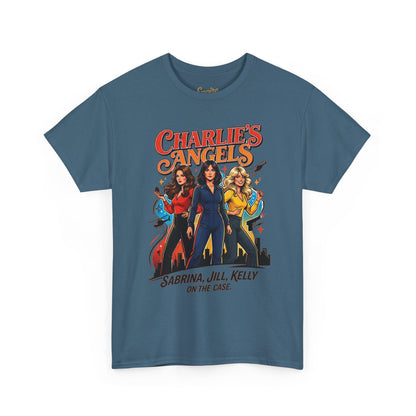 Charlie’s Angels Graphic Tee — Sabrina, Jill, Kelly Retro Movie Shirt