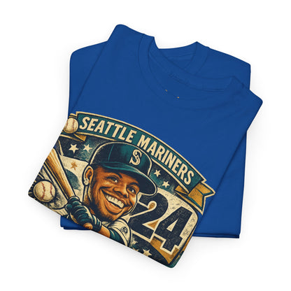 Griffey Jr. "The Kid" - Vintage Baseball Graphic T-Shirt