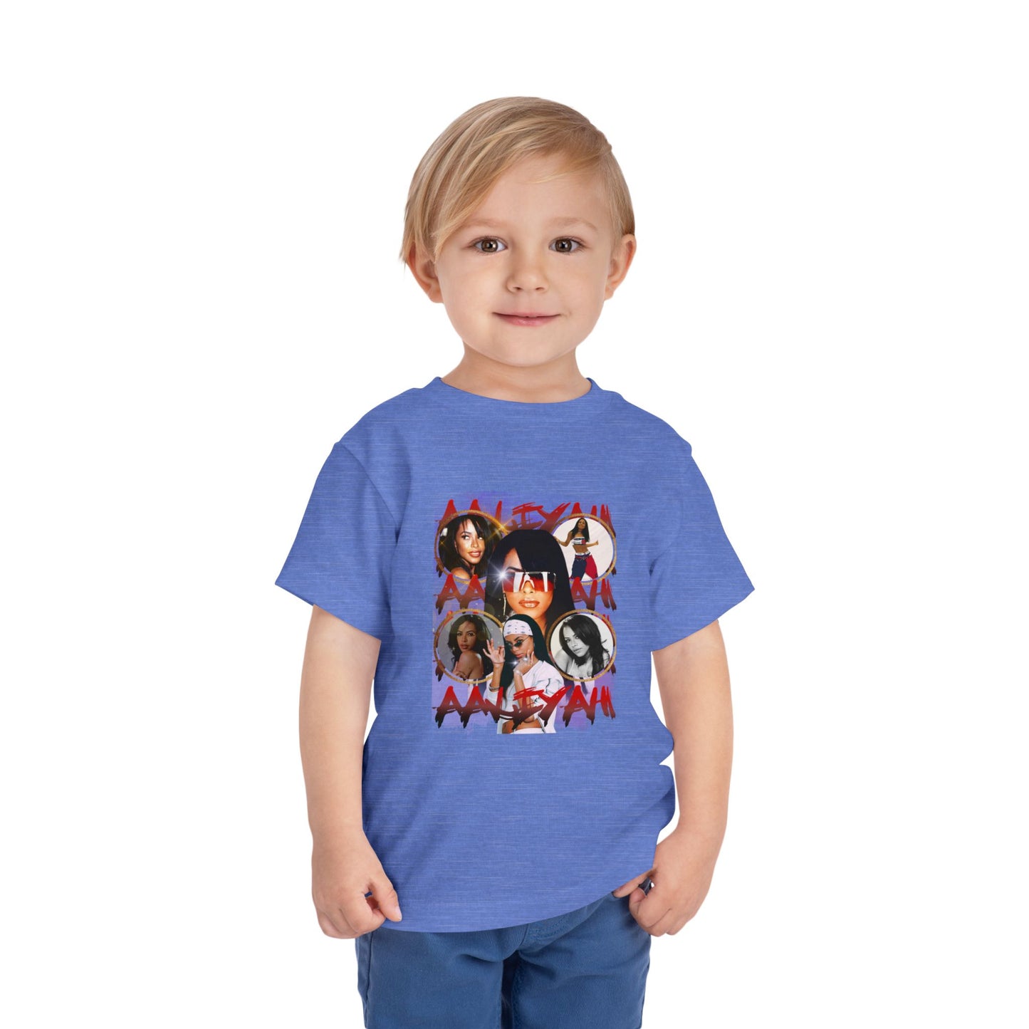 Aaliyah Trendy Toddler Tee | Stylish Kids Shirt | Unique Gift for Birthday or Playtime | Cool Graphic Tee | Fun Toddler Outfit | Kid's Fashion