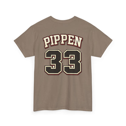 Pippen #33 Basketball Tee — Retro Chicago Bulls Scott Pippen Jersey Shirt