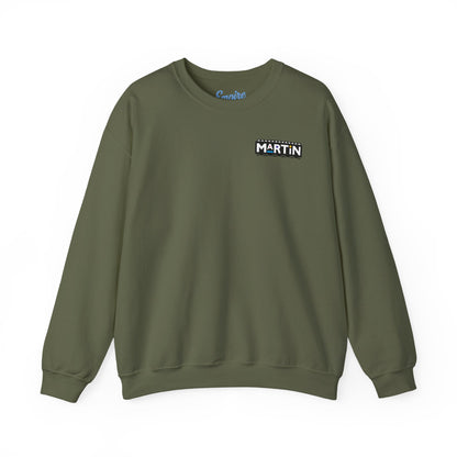 Martin Crewneck Sweatshirt — 'Legendary Characters' Retro TV Cast Graphic