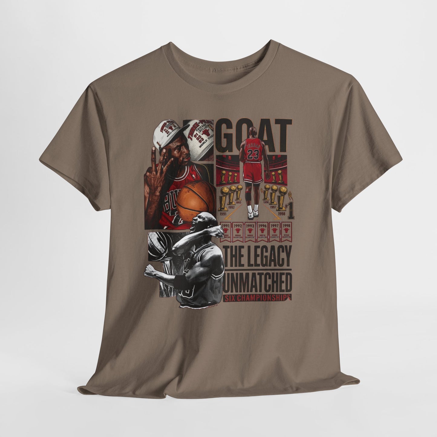 GOAT Legacy Basketball Tee — "The Legacy Unmatched" Graphic Shirt