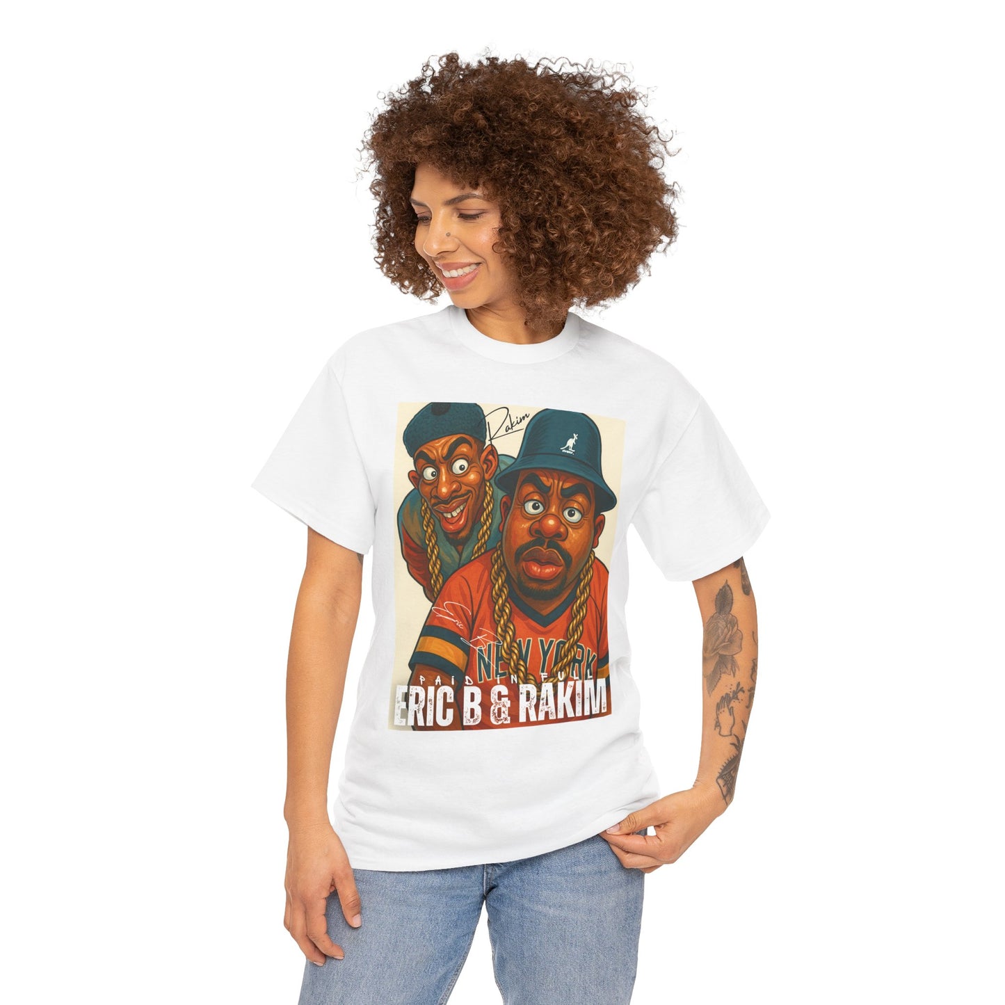 "Eric B and Rakim" Vintage Rap Duo Graphic Tee
