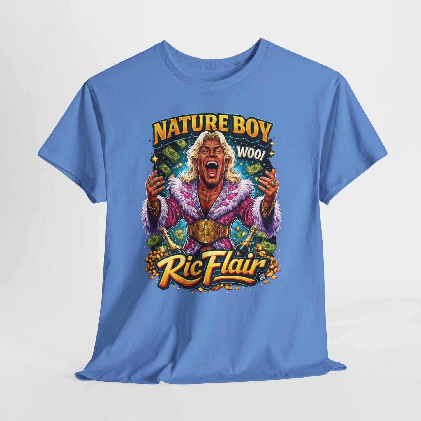 Ric Flair 'Nature Boy' Graphic Tee — Retro Wrestling Fan T-Shirt
