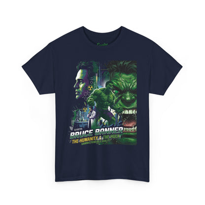 Hulk Comic Movie Poster T-Shirt – 'Bruce Banner' Graphic Tee