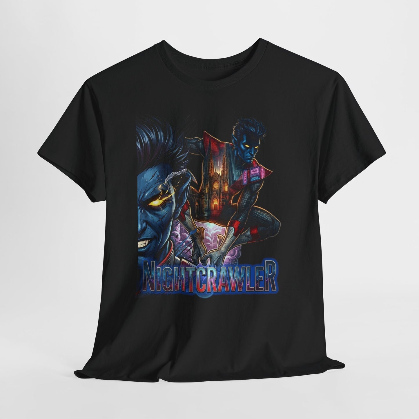 Nightcrawler Graphic Tee — Vintage Comic X-Men Design