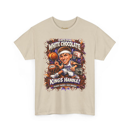 White Chocolate Kings Handle Basketball T-Shirt