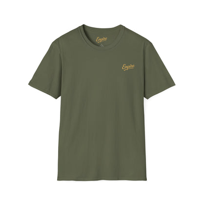 Softstyle Gold 'Empire' Logo T-Shirt