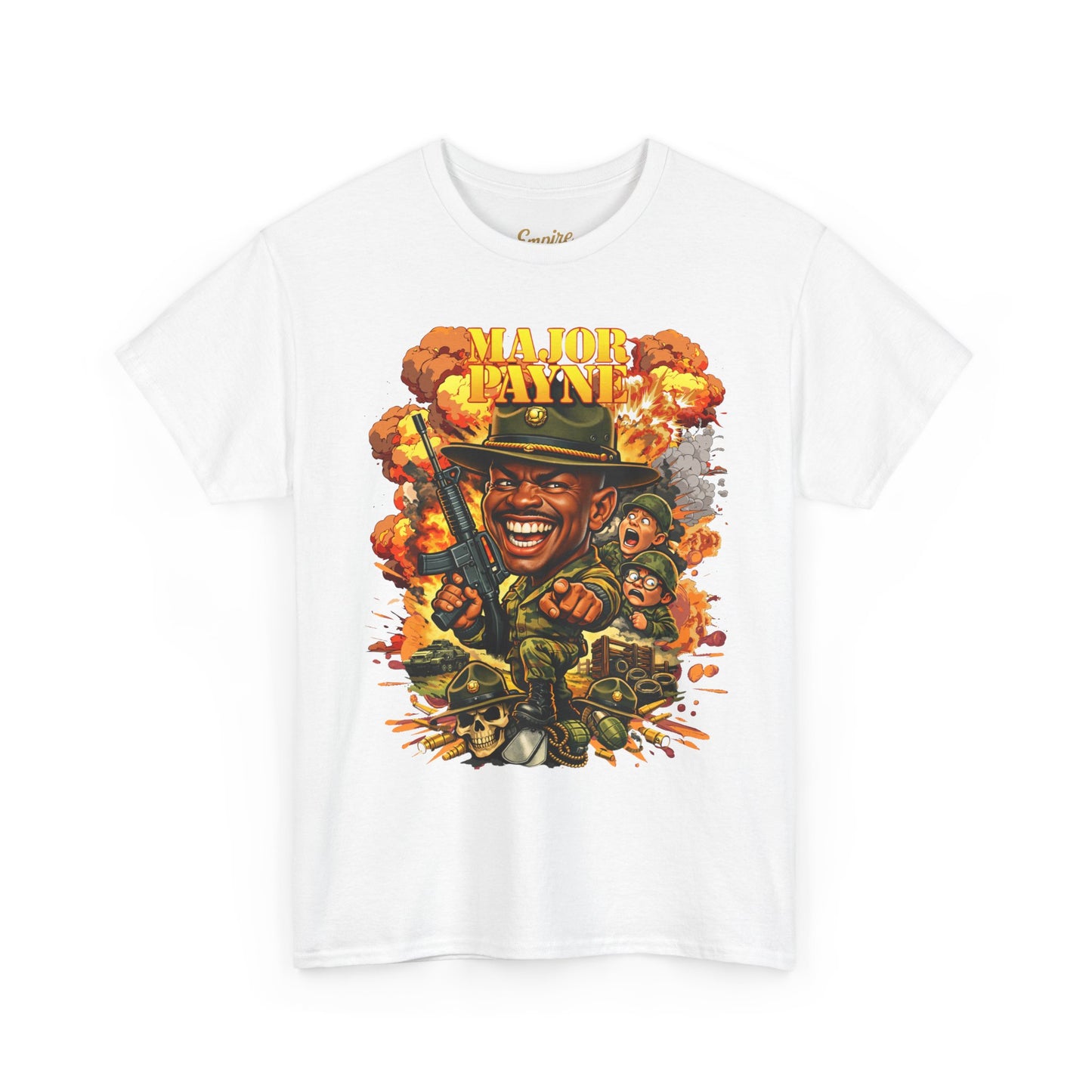 Major Payne Graphic Tee — Vintage Military Comedy Movie Shirt
