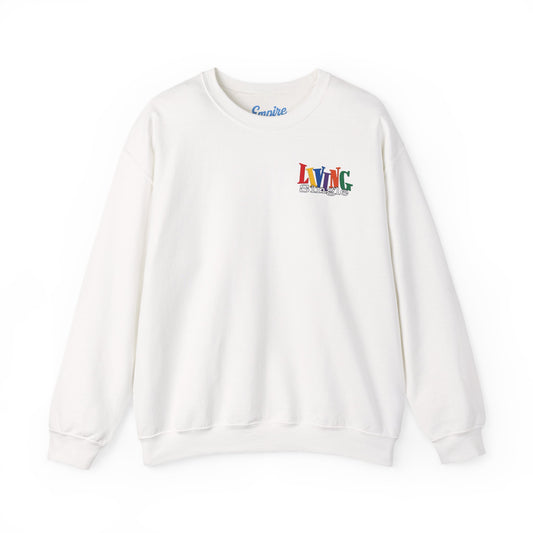 Crewneck Sweatshirt — 'Kyle Barker 90s' Vintage TV Sitcom Tribute Graphic