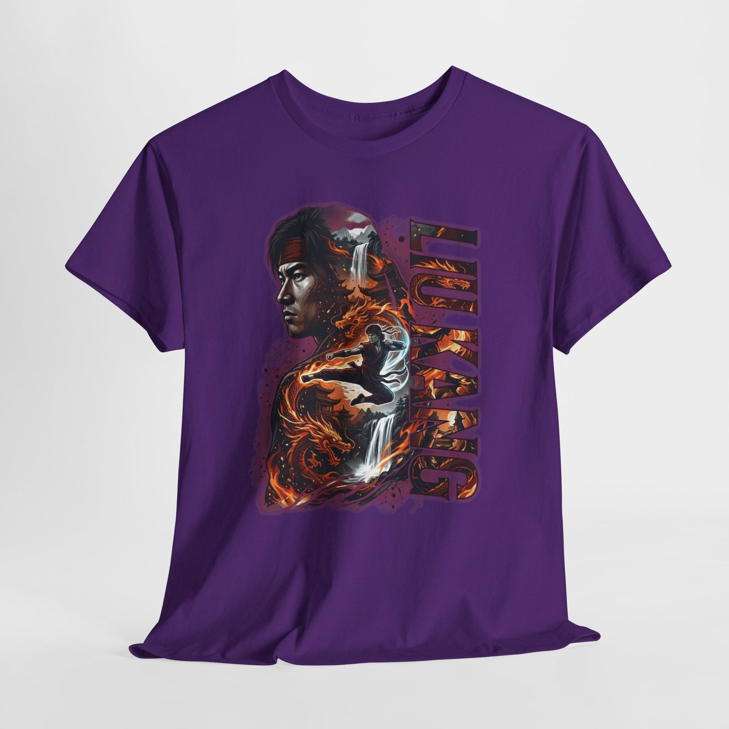 Dragon Portrait T‑Shirt — Li Xiaolong Martial Arts Tribute Tee