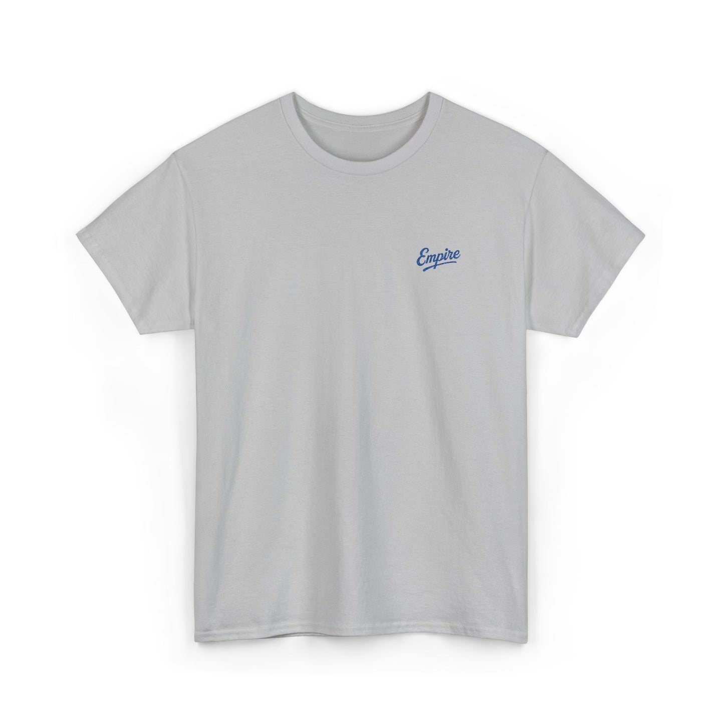 Signature Embroidered Empire Royal Blue Chest Logo T-Shirt