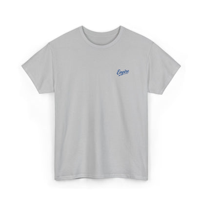 Signature Embroidered Empire Royal Blue Chest Logo T-Shirt