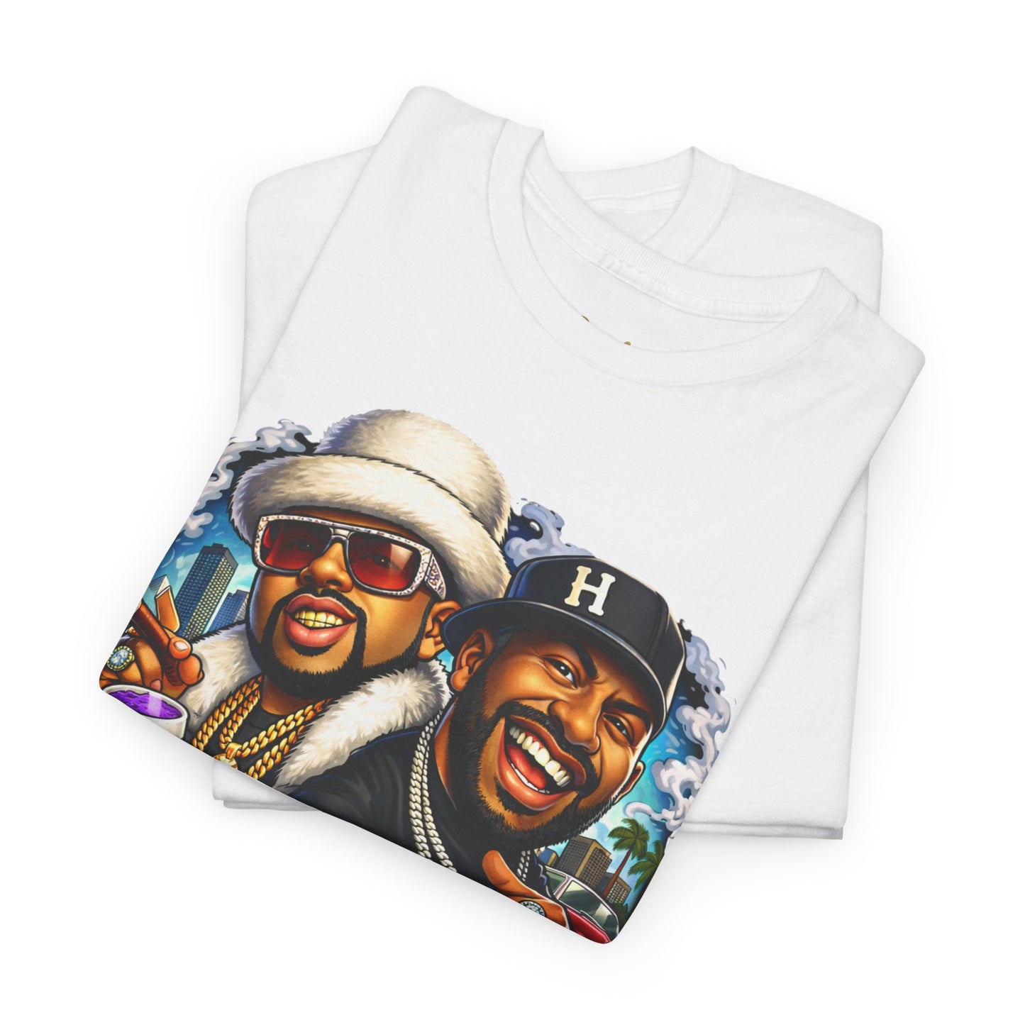 UGK Pimp & Bun B Graphic T-Shirt — Retro Hip Hop Tribute Tee