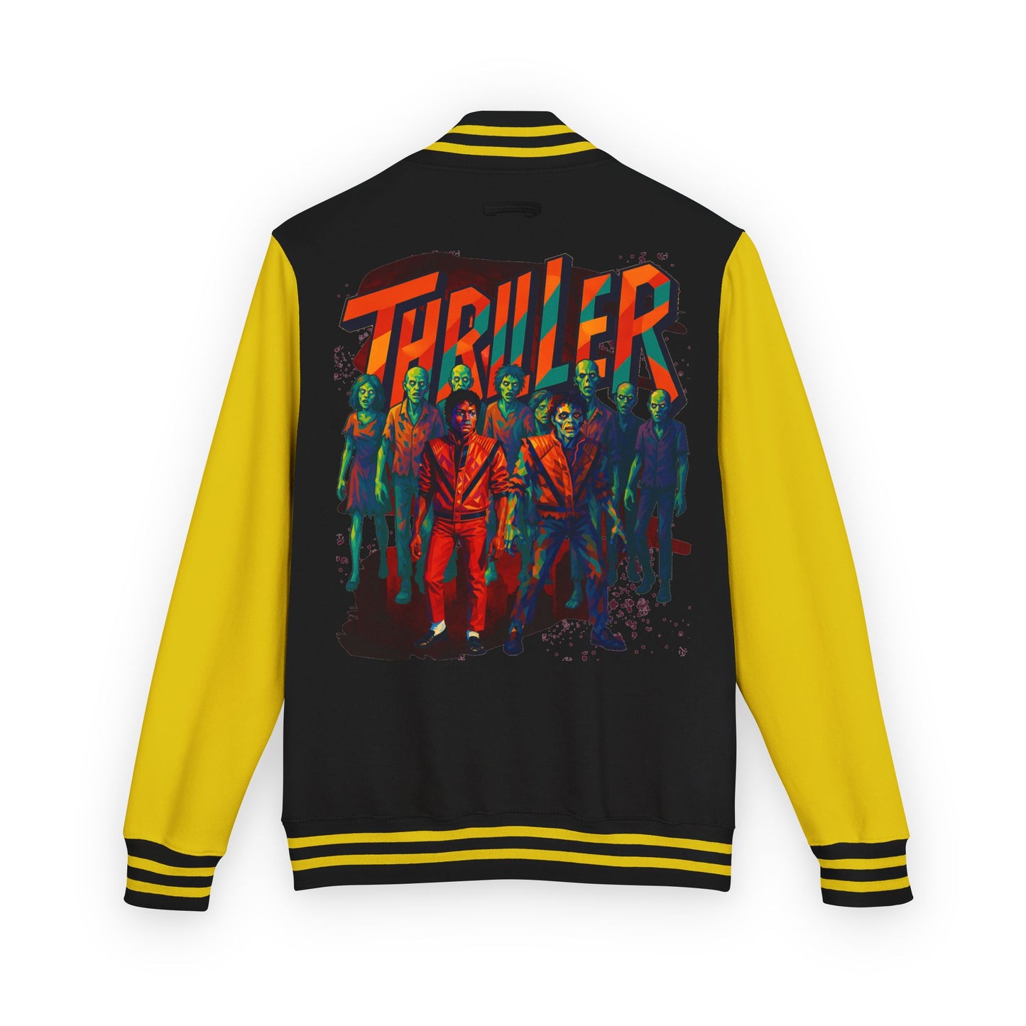 Letterman Jacket — 'Thriller' Retro Horror Dance Graphic