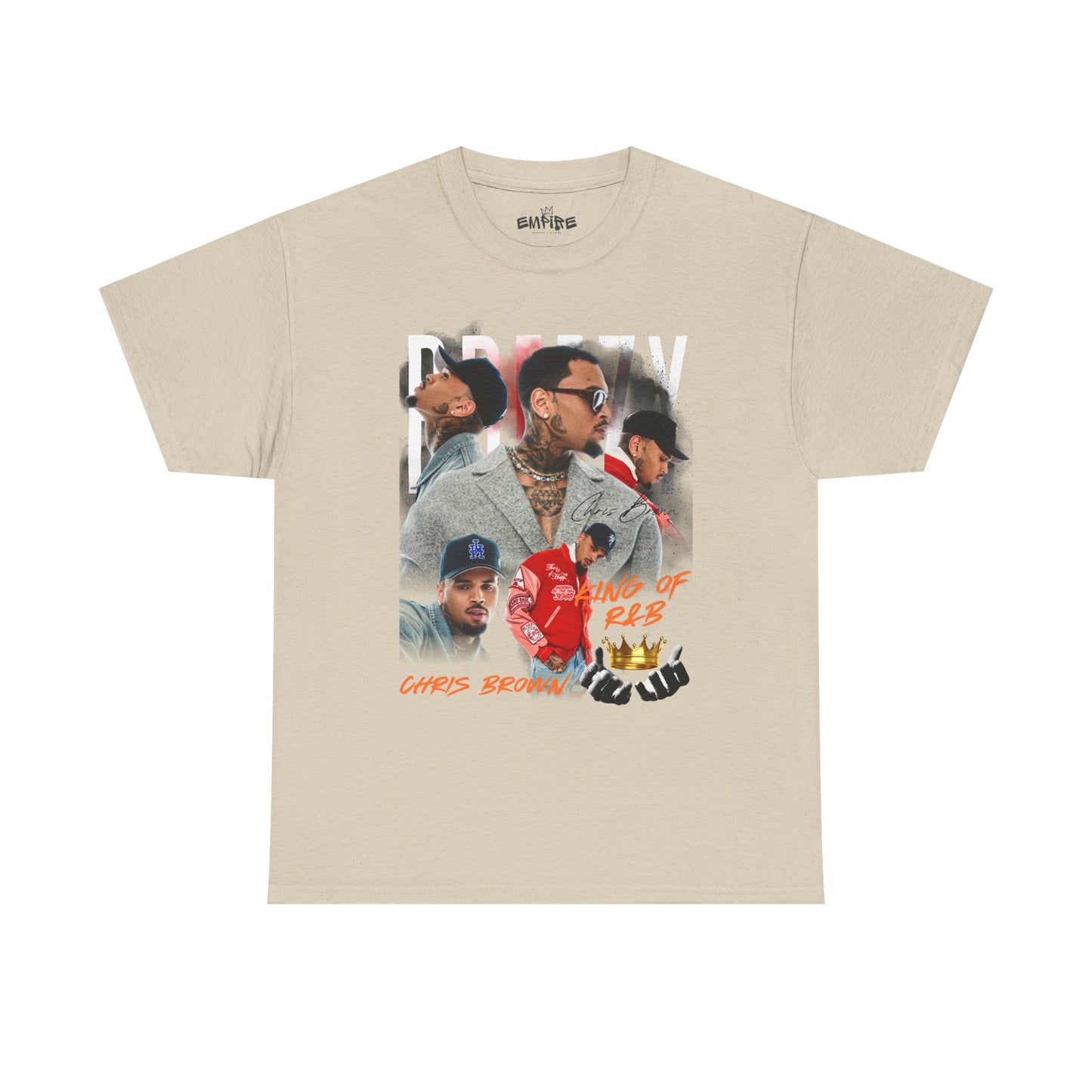 Chris Brown Tribute Unisex Heavy Cotton Tee - Celebrating R&B Style