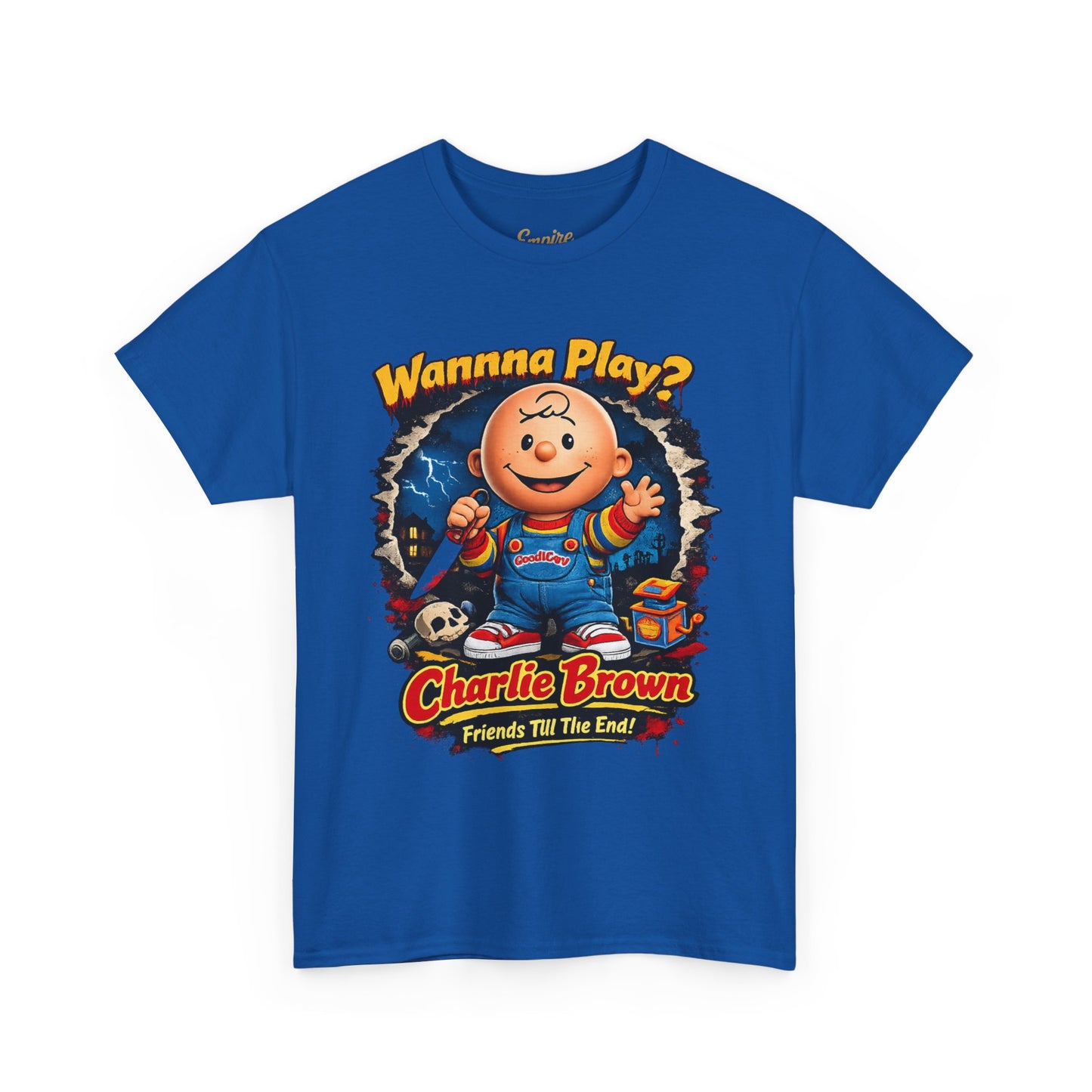Charlie Brown "Wanna Play?" Graphic Tee