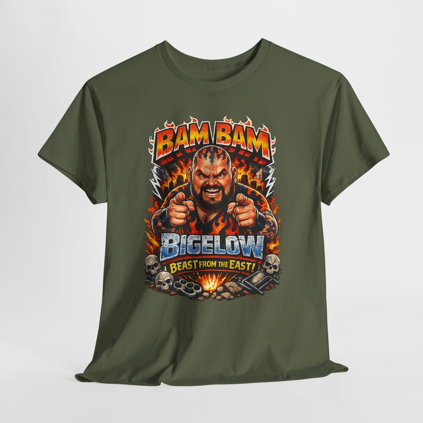 Bam Bam Bigelow 'Beast From the East' Graphic Tee