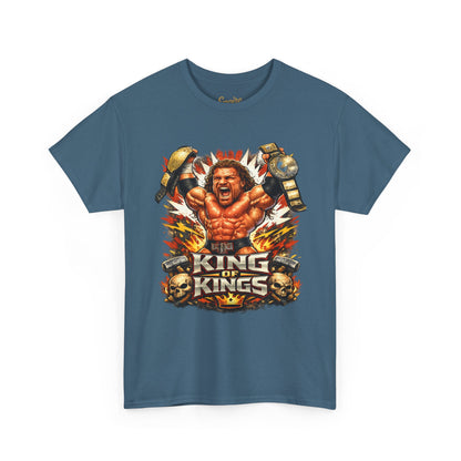 King of Kings Tee - Retro Wrestling Champion Graphic T-Shirt