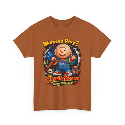 Charlie Brown "Wanna Play?" Graphic Tee