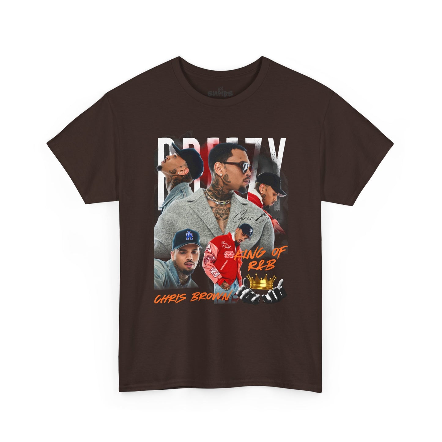 Chris Brown Tribute Unisex Heavy Cotton Tee - Celebrating R&B Style