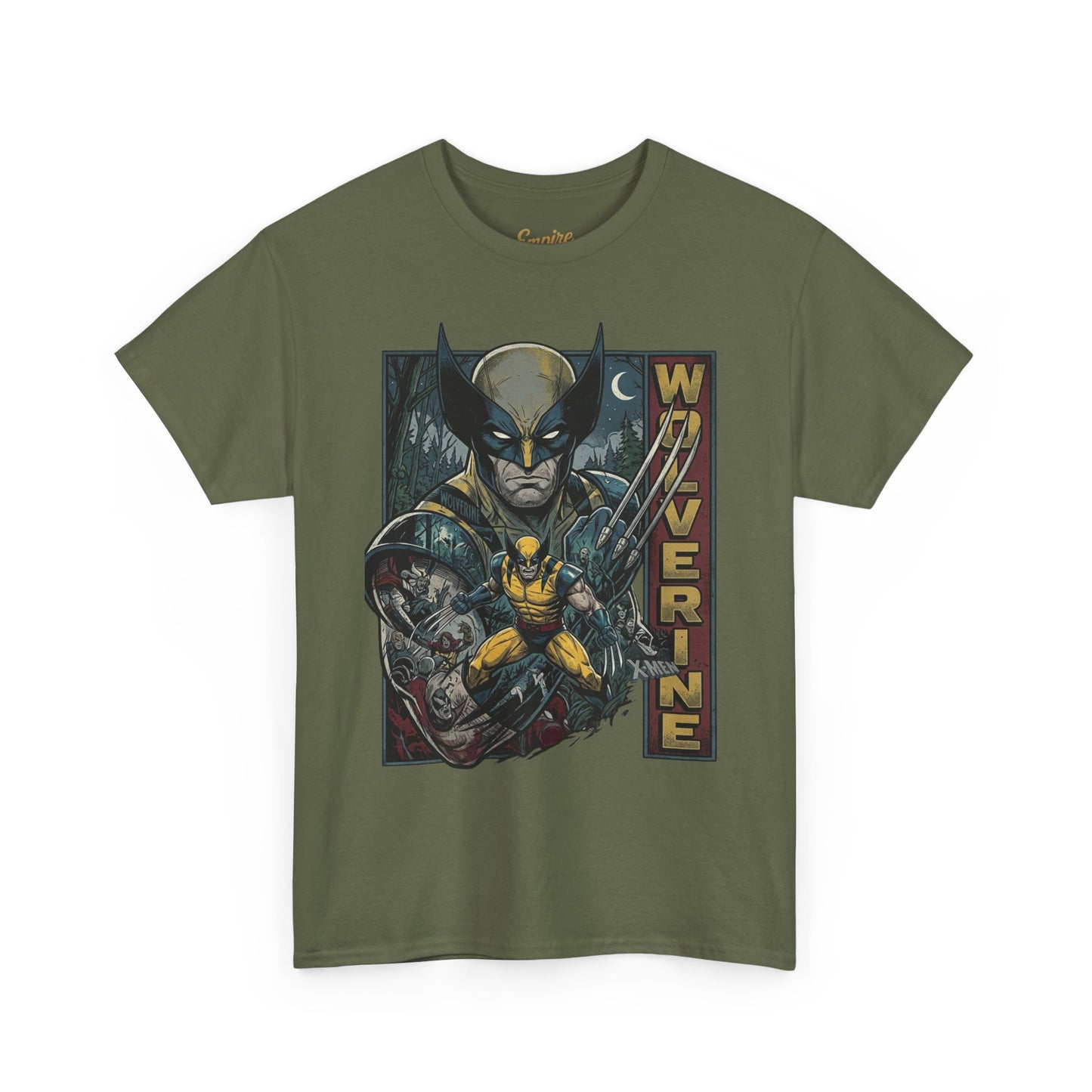 Wolverine Retro Comic Art T-Shirt