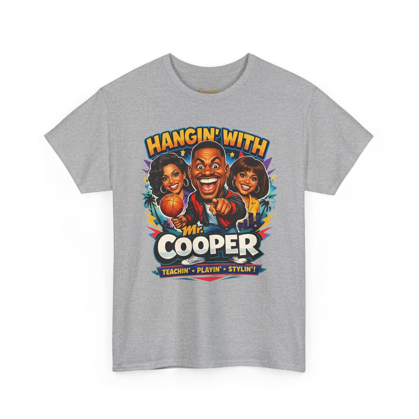Hangin' With Mr. Cooper T-Shirt — Retro 90s Sitcom Graphic Tee