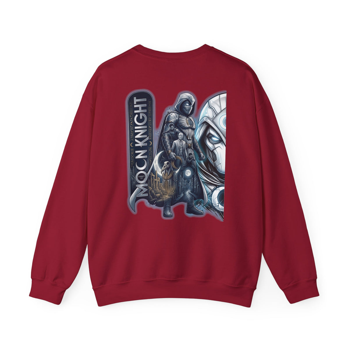 Moon Knight Graphic Sweatshirt — Vintage Comic-Inspired Crewneck