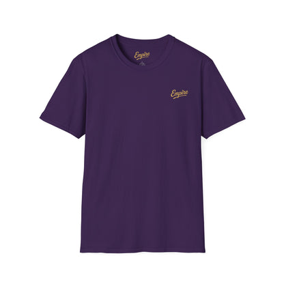Softstyle Gold 'Empire' Logo T-Shirt