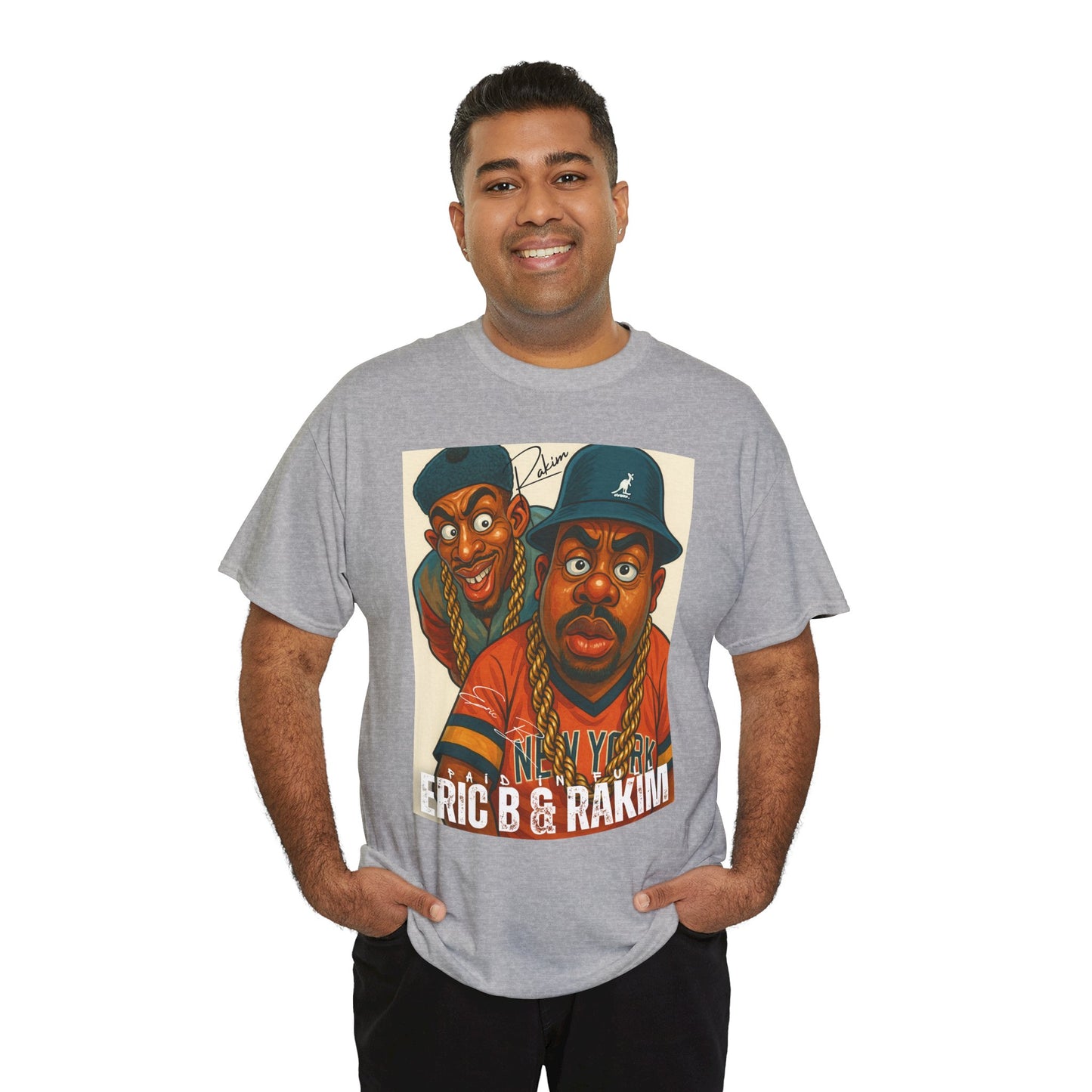 "Eric B and Rakim" Vintage Rap Duo Graphic Tee