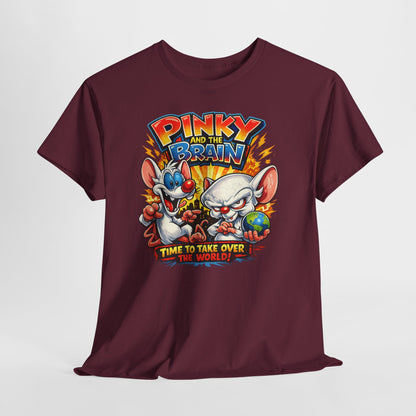 Pinky and the Brain "Time to Take Over the World" T‑Shirt