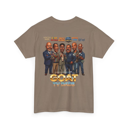 GOAT TV Dads T-Shirt — Caricature TV Fathers Reunion Tee