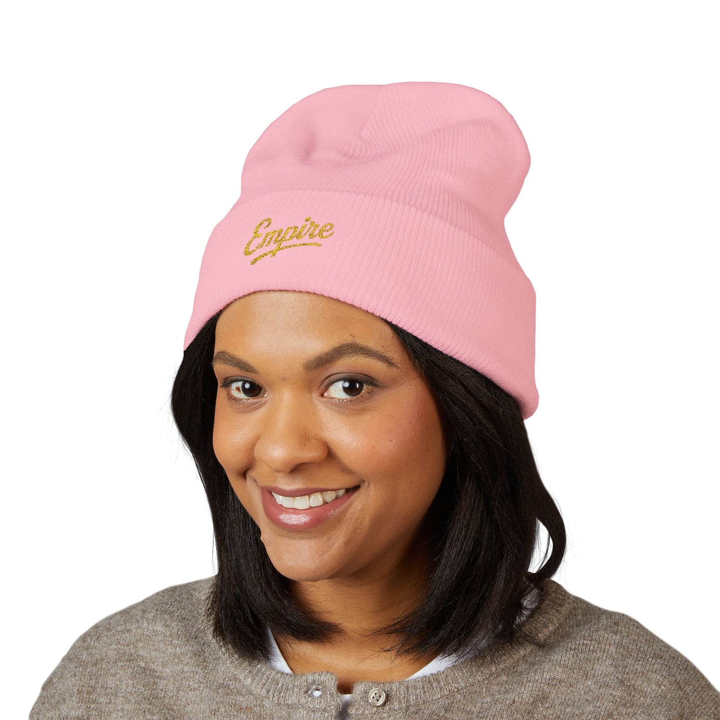 Embroidered Classic Cuffed Beanie