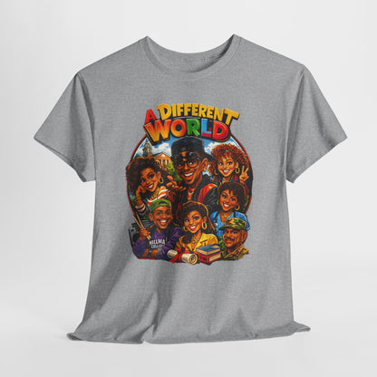 A Different World Cast Graphic Tee — Nostalgic 90s TV Shirt