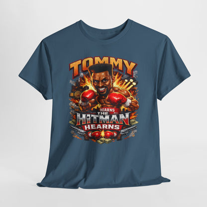Tommy Hearns Boxing T-Shirt — Hitman Hearns Vintage Fight Graphic Tee