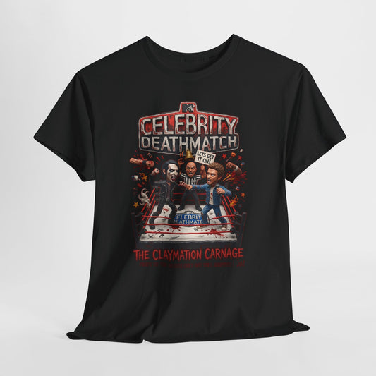 Celebrity Deathmatch Claymation Carnage T-Shirt