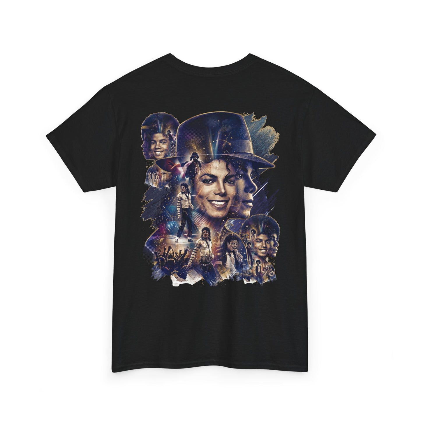 MJ Legacy Collage Tee - Retro Pop King Graphic T-Shirt