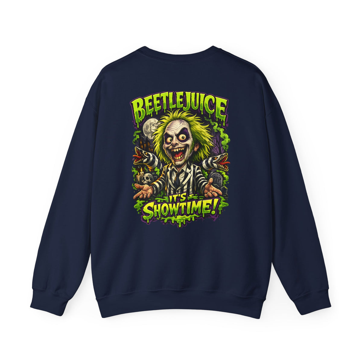 Beetlejuice "It's Showtime" Crewneck Sweatshirt