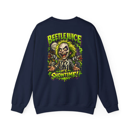 Beetlejuice "It's Showtime" Crewneck Sweatshirt
