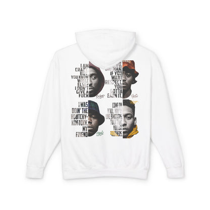 Wrecking Crew Lightweight Hoodie — 'Juice' Collage Tribute Sweatshirt