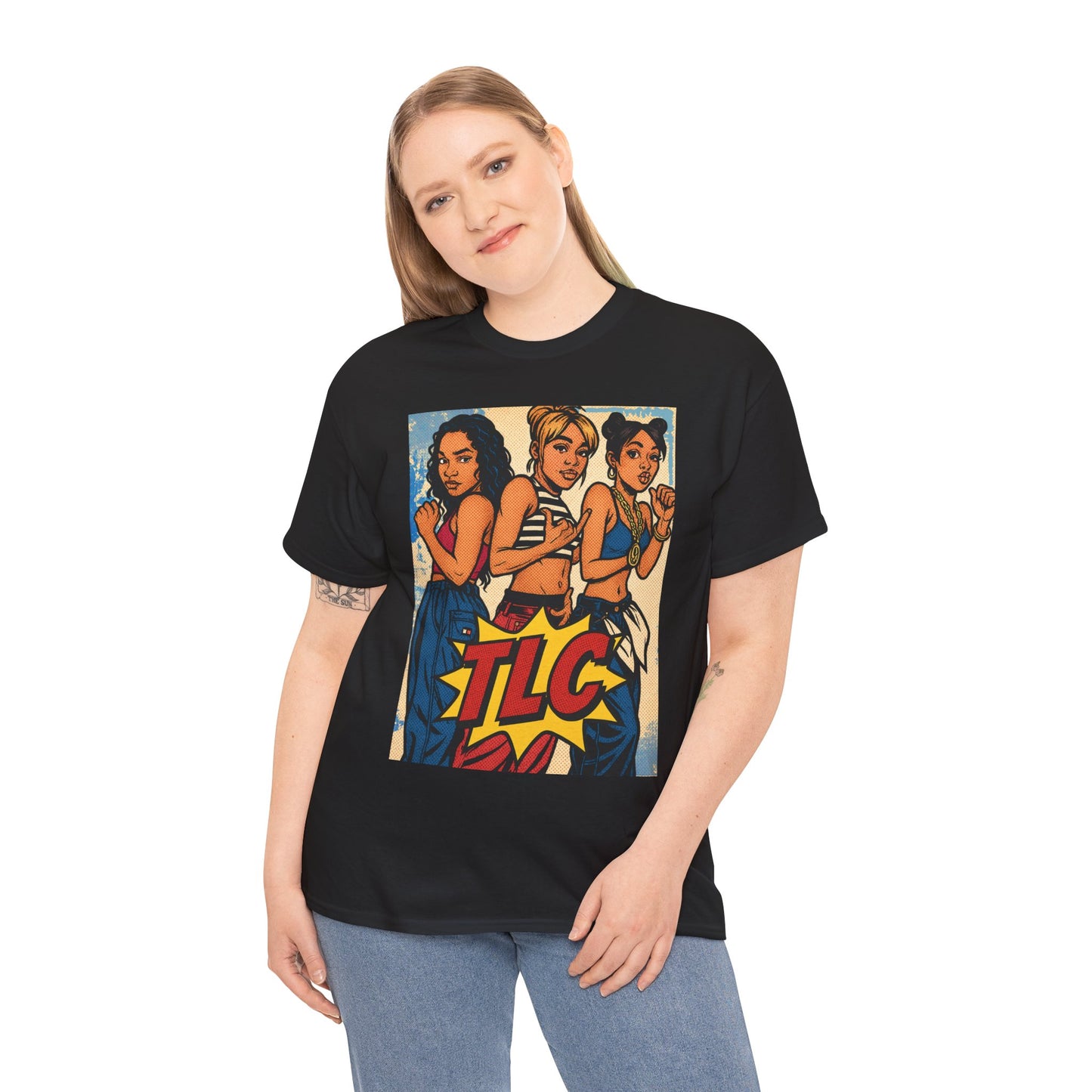 TLC Inspired Retro Graphic Shirt, 90s Nostalgia T-Shirt