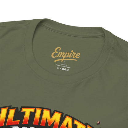 Ultimate Warrior Graphic Tee — Retro Wrestling Mascot T-Shirt