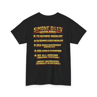 Simone Champion Gymnastics T-Shirt — "Fly Like a Champion" Tribute Tee