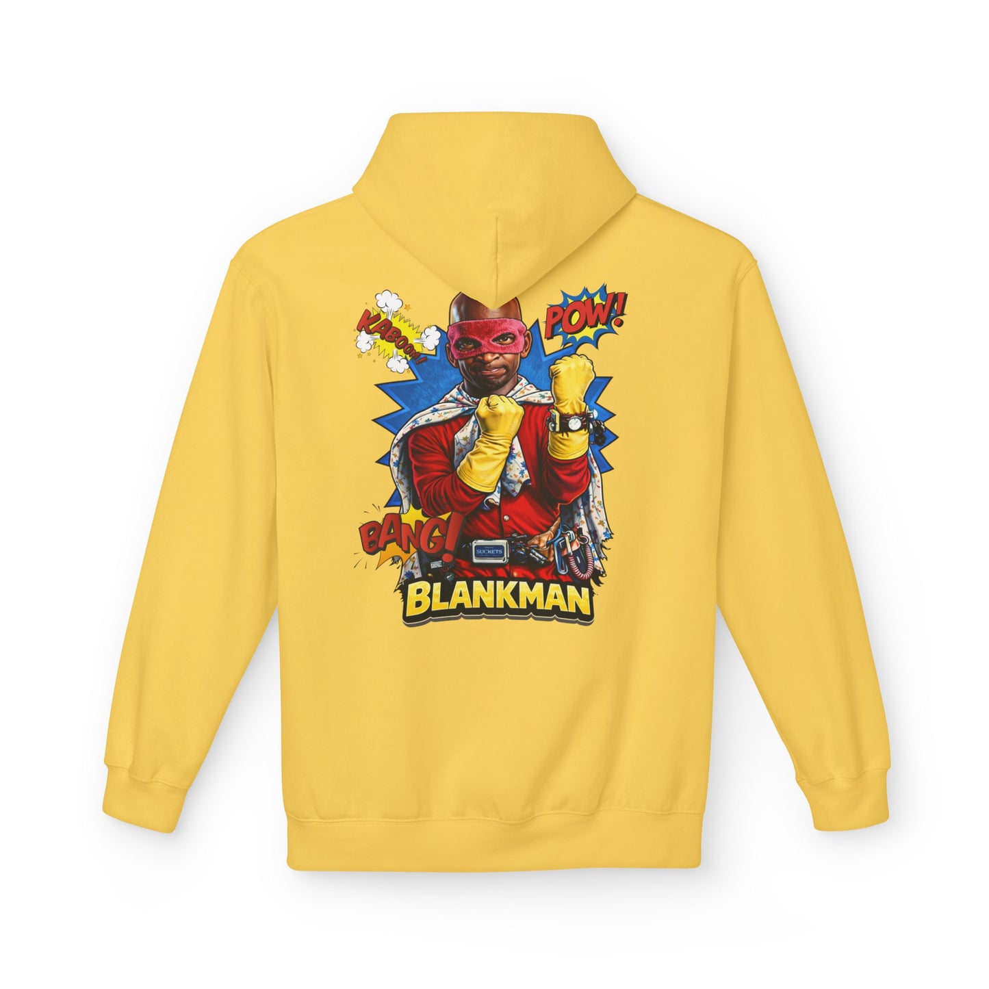 Blankman Inspired Graphic Midweight Softstyle Fleece Hoodie