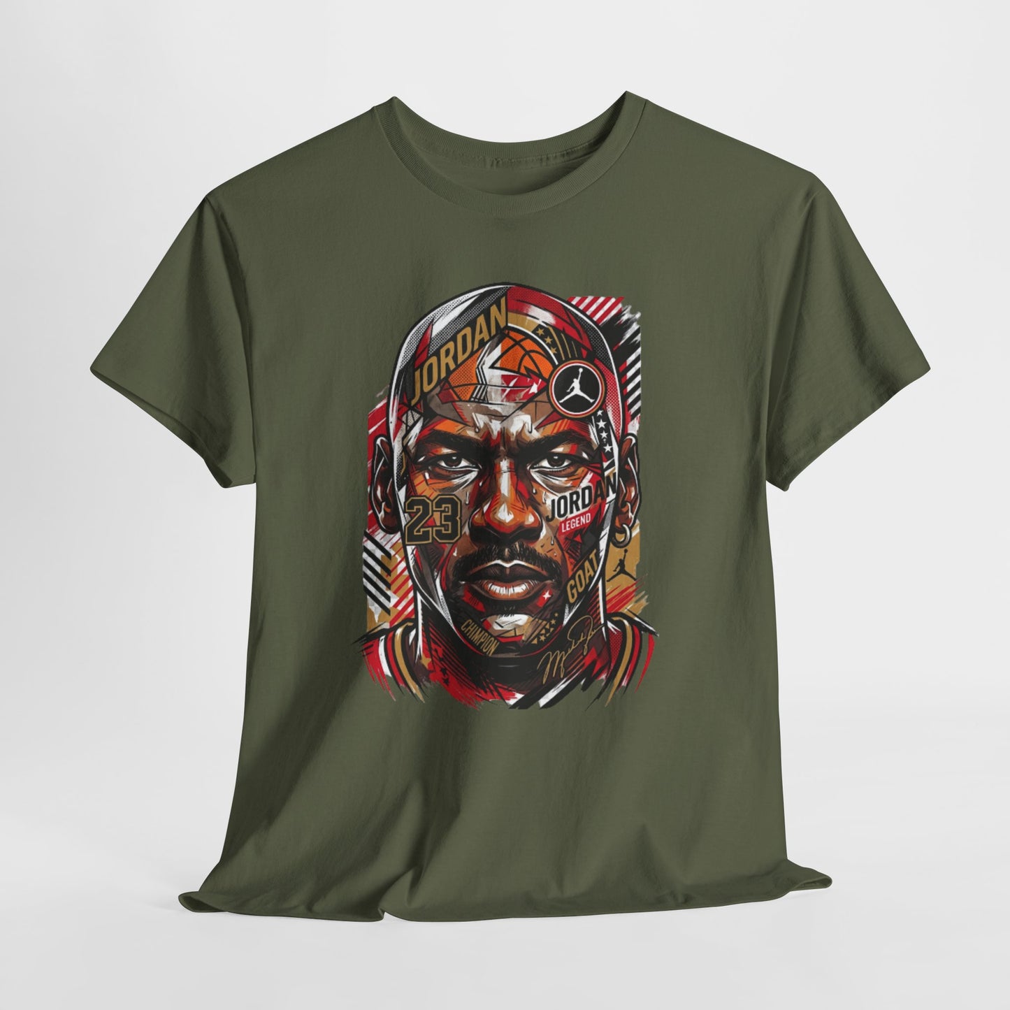 Jumpman — Retro Basketball Player Portrait Streetwear