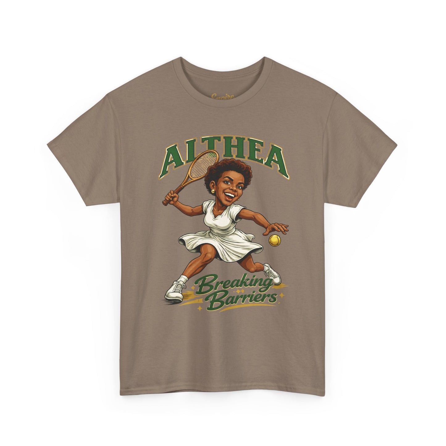 Althea Gibson 'Breaking Barriers' Tennis T-Shirt — Vintage Grand Slam Champion Tribute