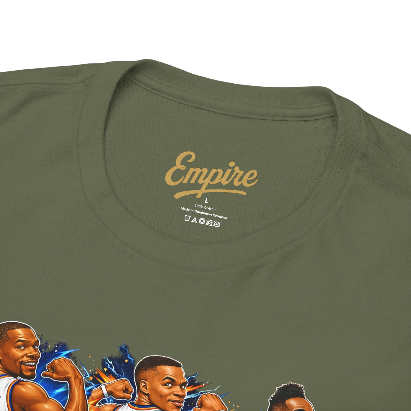 OKC Thunder Caricature Basketball T-Shirt — Team Players Graphic Tee