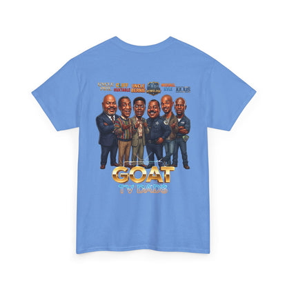 GOAT TV Dads T-Shirt — Caricature TV Fathers Reunion Tee