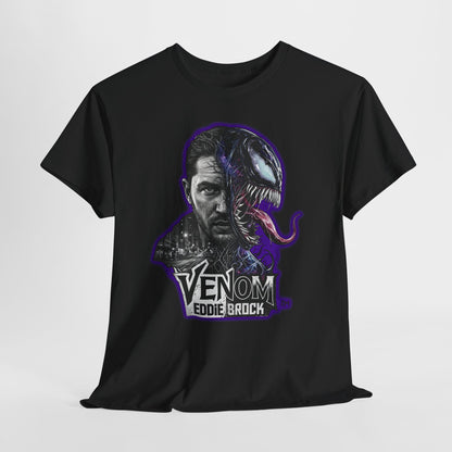 Venom Eddie Brock Graphic Tee — Antihero Comic Movie Fan Shirt